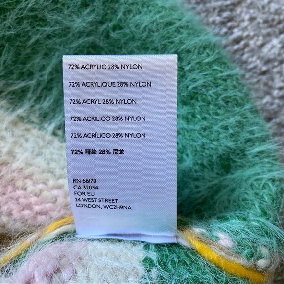 Kimchi Blue Turtleneck Striped Fuzzy Cozy Sweater - Picture 15 of 15